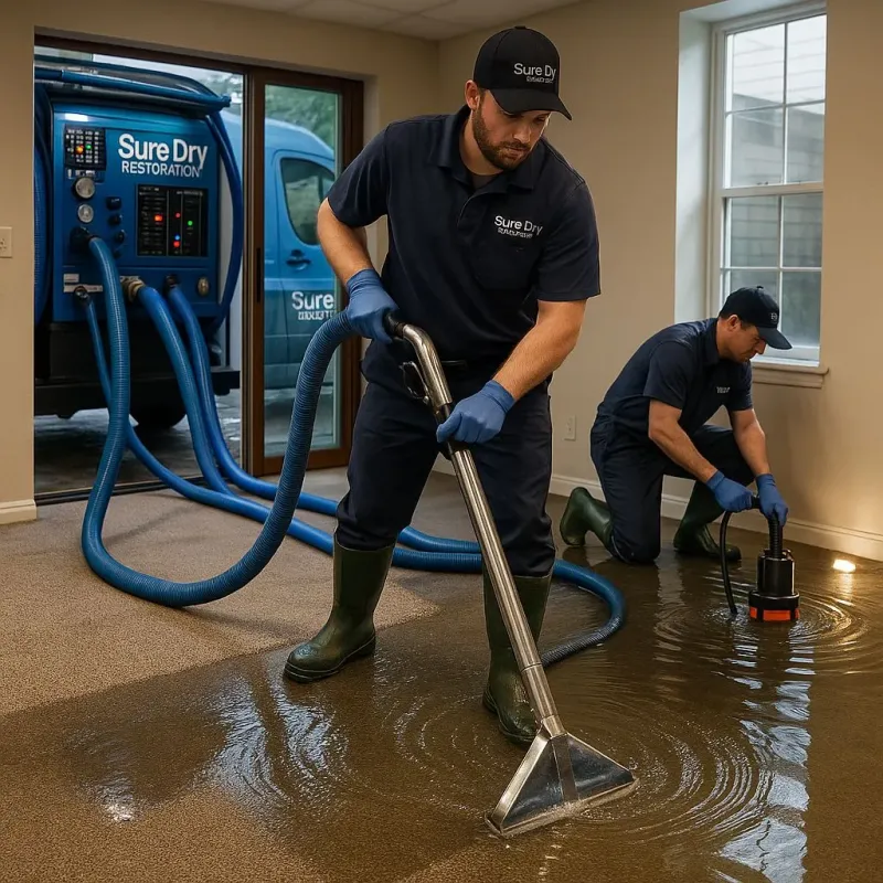 Water Extraction and Removal process in Clarion County, PA
